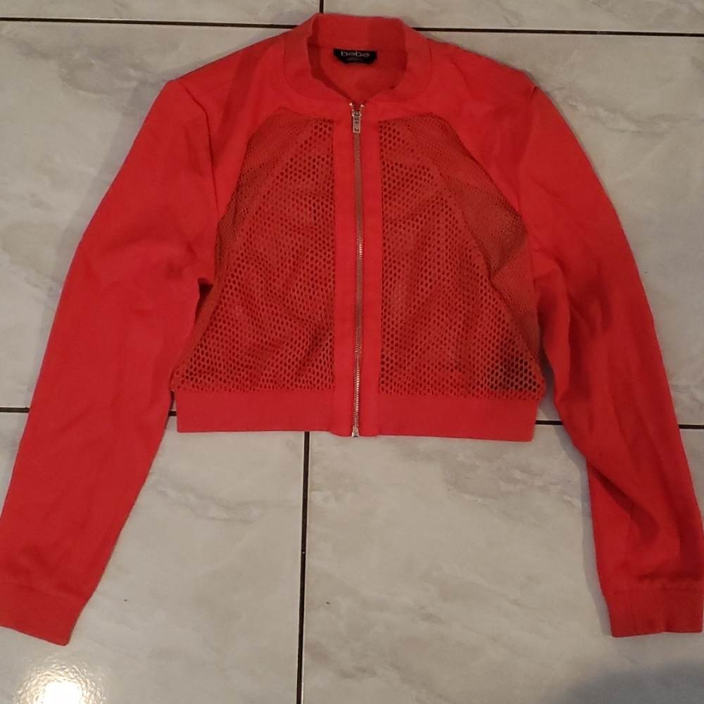Fishnet Mesh Jacket
